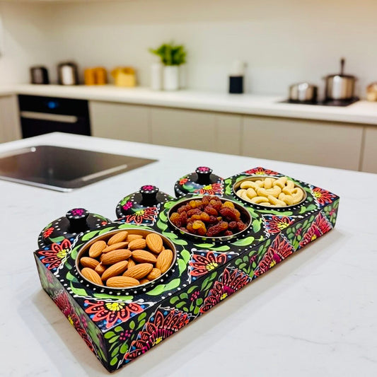 Three Partition Tray Fine Art 006