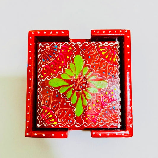 Fine Art Tea Coasters Hand Made 002