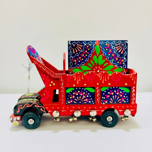 Hand-Painted Truck Coaster Set 002