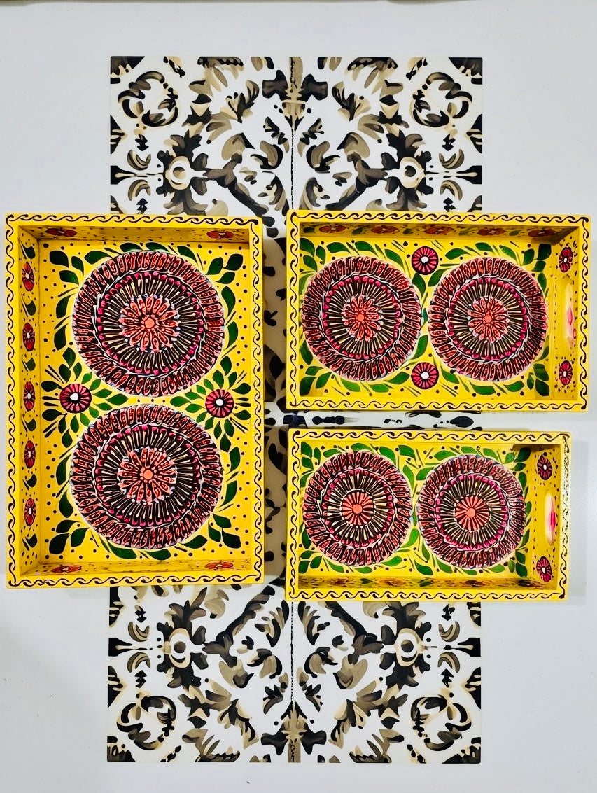 Fine Art Three Tray Set 001