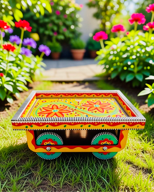 Thaila Tray With Moving Weels 001