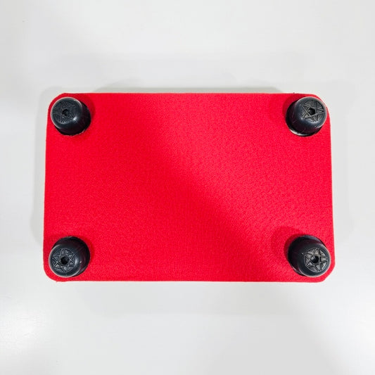 Handmade Chamak Patti Serving Handle Tray Square-D01-003