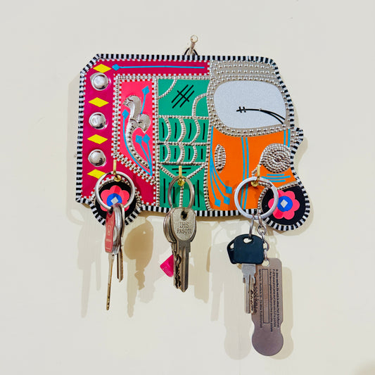 Rickshaw Key Holder Chamakpatti 013-007