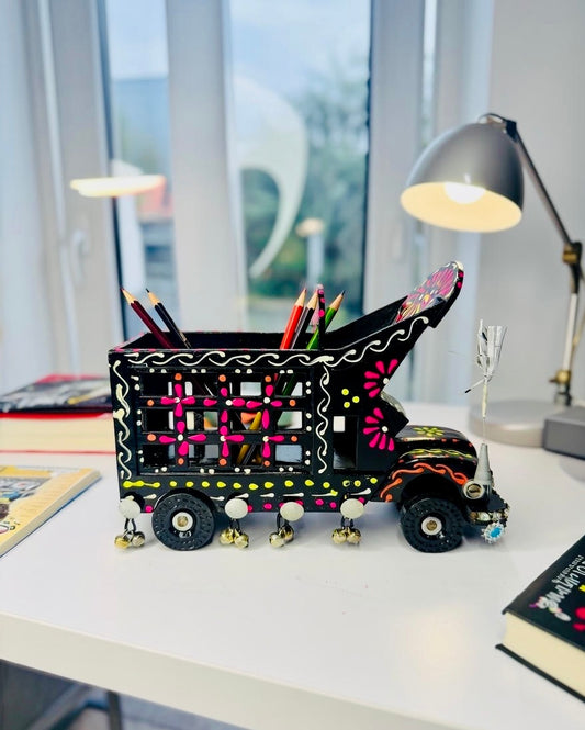 Stationery Truck Handmade Truck Art 006