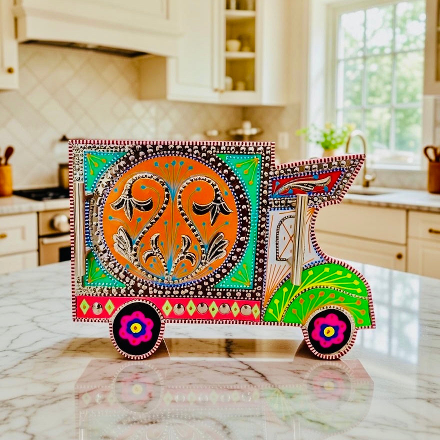 Truck Serving Handle Tray (Chamakpatti) 004-013