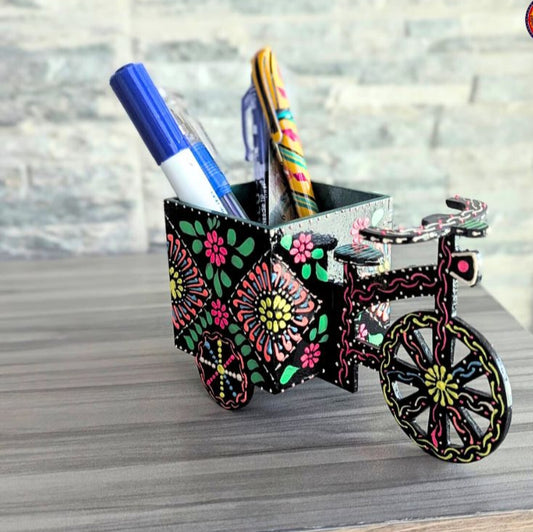 Stationery Cycle Handmade Truck Art