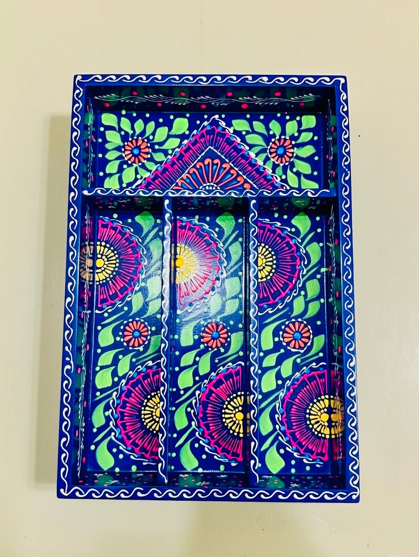 Cutrely Tray Fine Art Inspired by Pakistani Truck Art 003
