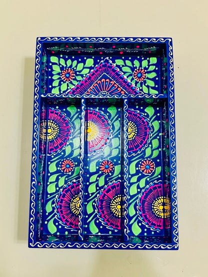 Cutrely Tray Fine Art Inspired by Pakistani Truck Art 003