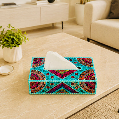 Fine Art Tissue Box Inspired By Pakistani Truck Art 007
