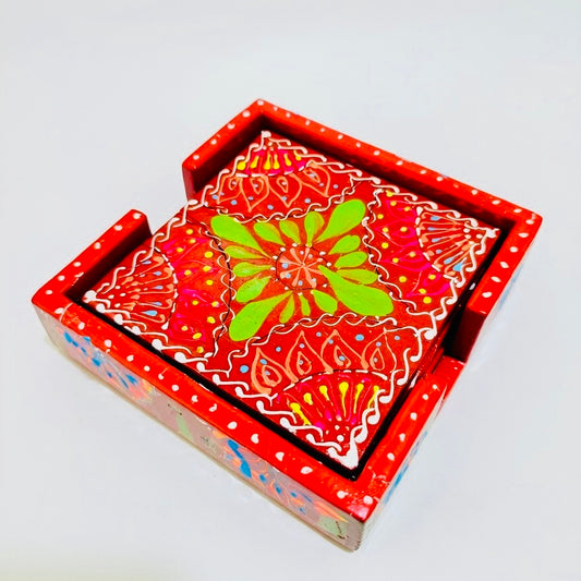 Fine Art Tea Coasters Hand Made 002