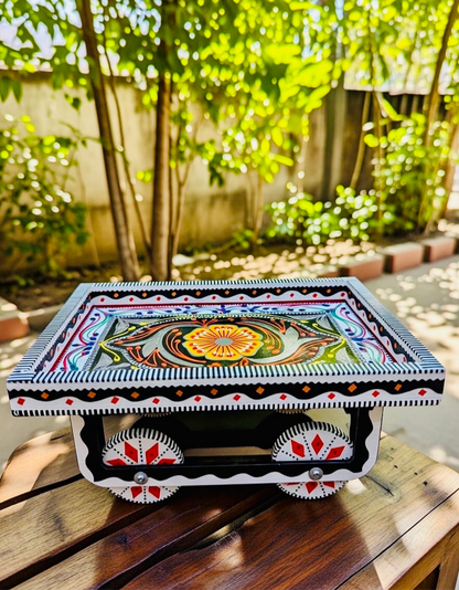 Thaila Tray With Moving Weels 009