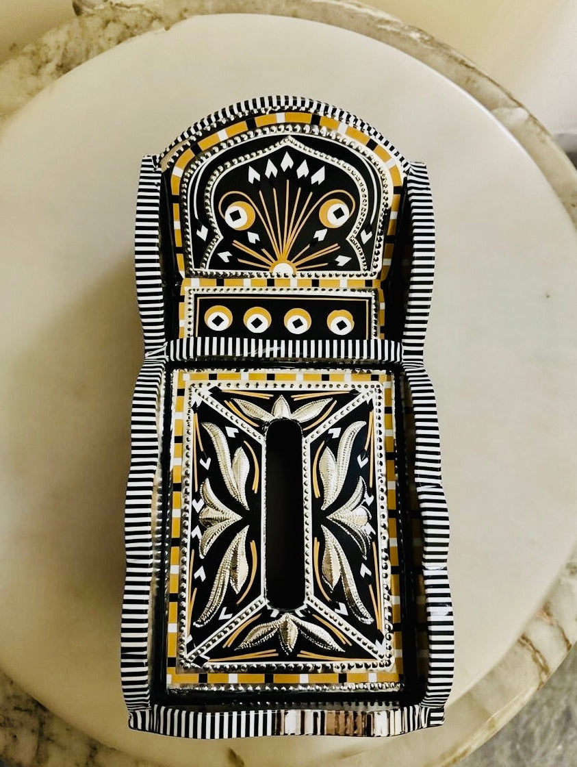 Chamak Patti Truck Tissue Box Premium Art 006