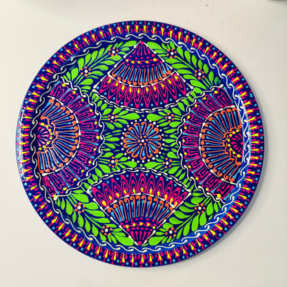 Pakistani Truck Art Inspired Fine Art Tea Set – Hand Painted 4 Cup-003