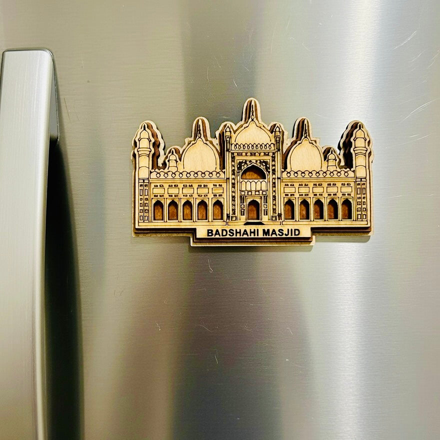 Badshahi Masjid Fridge Magnet Handmade Truck Art
