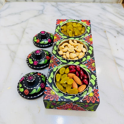 Three Partition Tray Fine Art 006