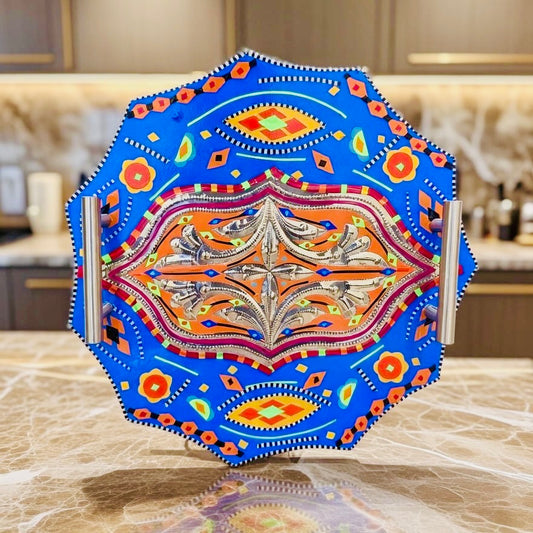 Star Serving Tray Truck Art Wooden – Premium Kitchen & Home Décor.