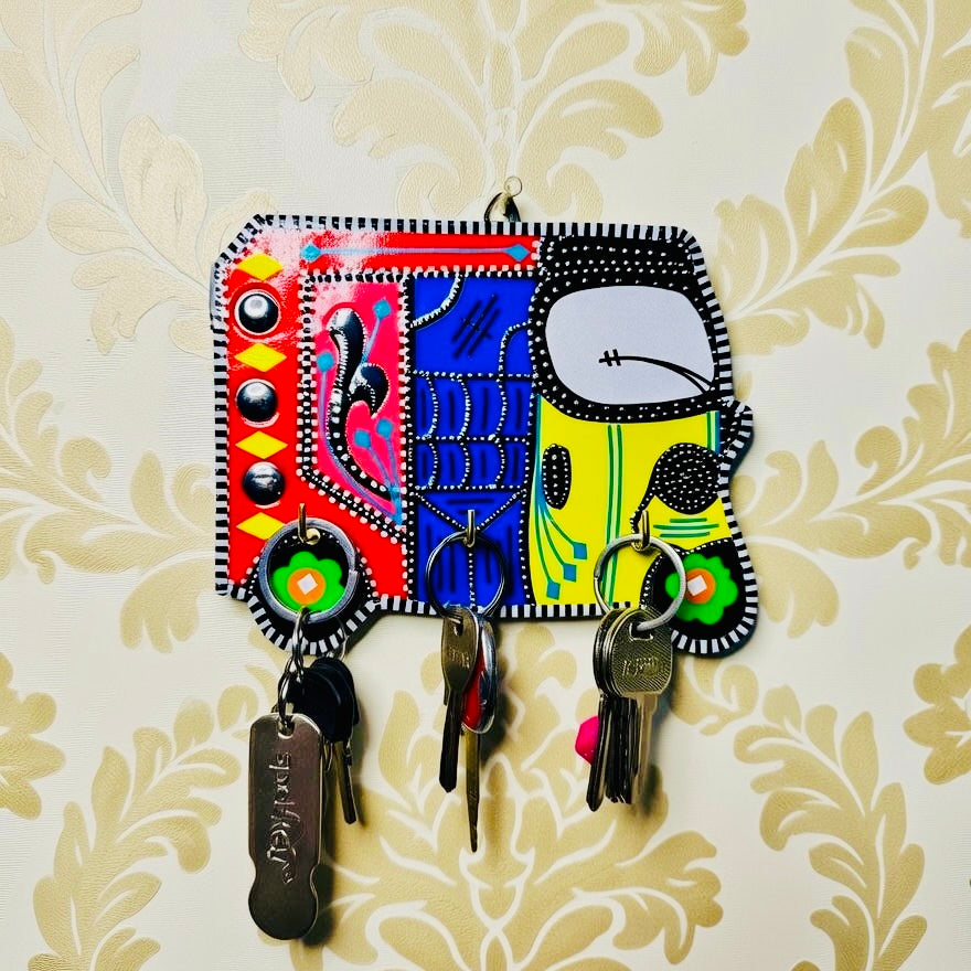 Rickshaw Key Holder Chamakpatti 001-003
