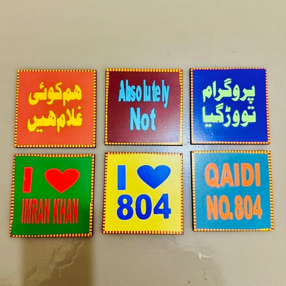 Chamak Patti Tea Coasters Box-002