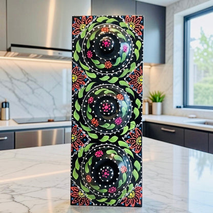 Three Partition Tray Fine Art 006