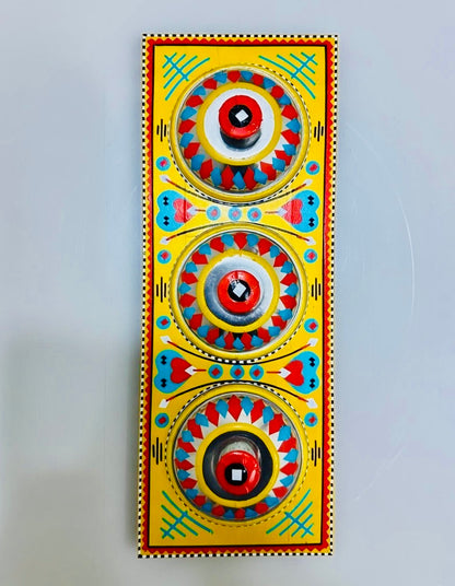 Three Partition Tray Chamakpatti Handmade 001