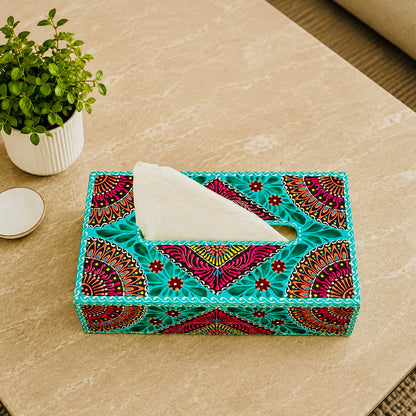 Fine Art Tissue Box Inspired By Pakistani Truck Art 007