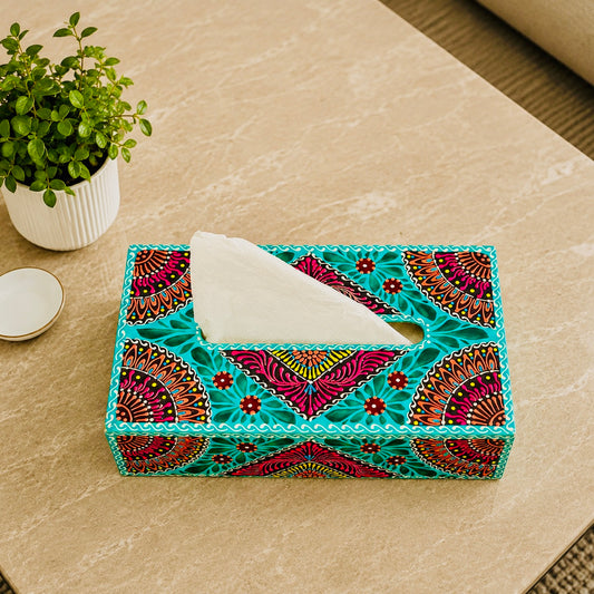 Fine Art Tissue Box Inspired By Pakistani Truck Art 007
