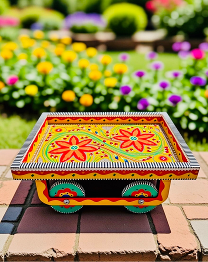 Thaila Tray With Moving Weels 001