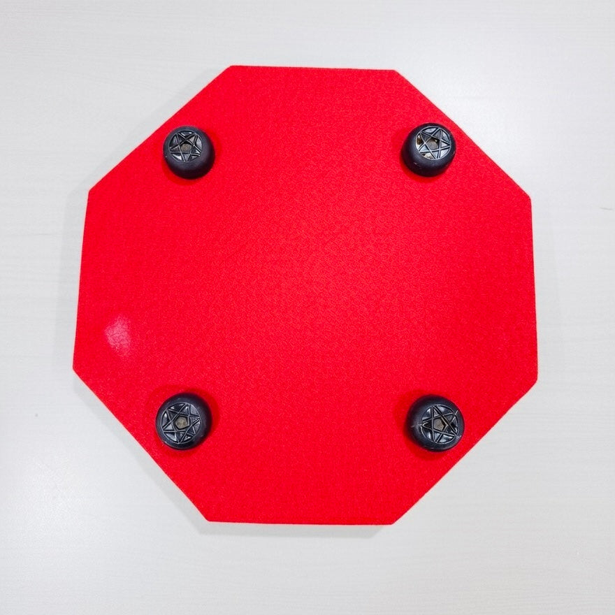 Chamakpatti Handle Serving Tray Octagon-001-002