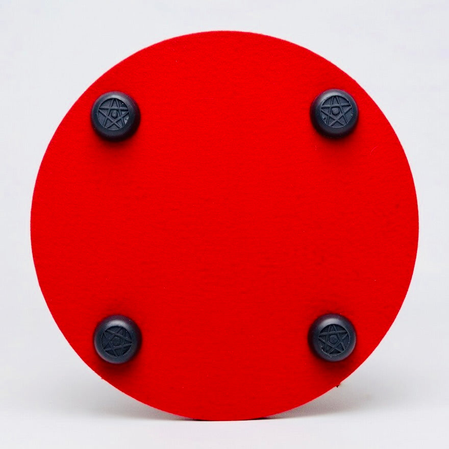 Chamakpatti Handle Serving Tray Round-005-03-01