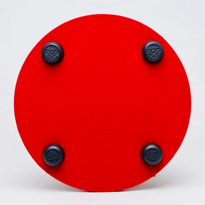 Chamakpatti Handle Serving Tray Round-005-03-01