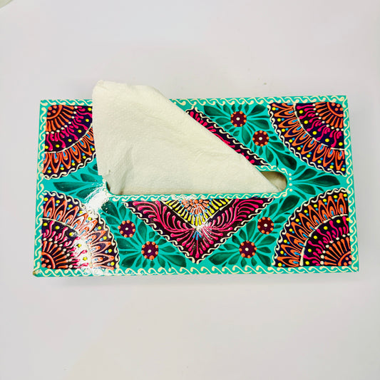 Fine Art Tissue Box Inspired By Pakistani Truck Art 007