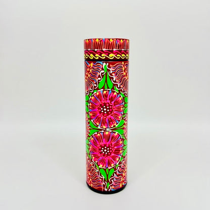 Hand-painted Water Bottle with Digital Temperature Display 002
