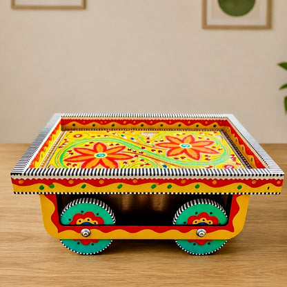 Thaila Tray With Moving Weels 001
