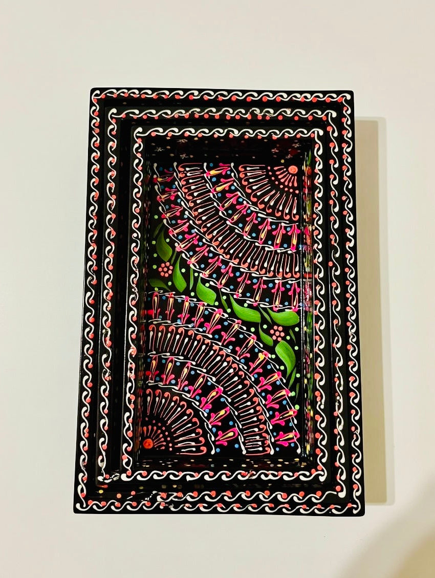 Fine Art Three Tray Set 006