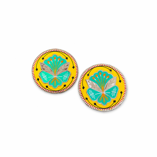 Chamakpatti round tea coasters