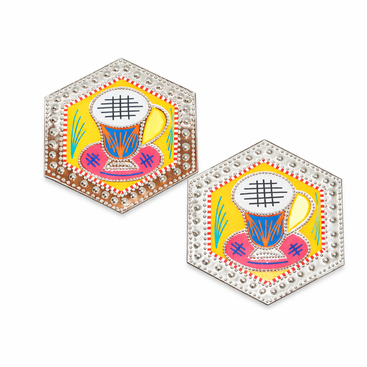 Chamakpatti tea coasters