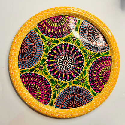 Pakistani Truck Art Inspired Fine Art Tea Set – Hand Painted 4 Cup-001