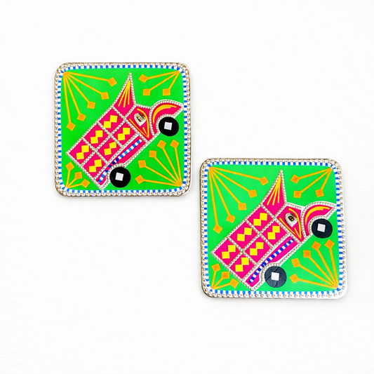 Chamak patti tea coasters