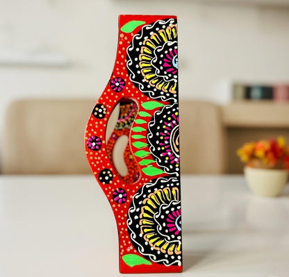 Fine Art Hand-Painted Serving Tray Square-002