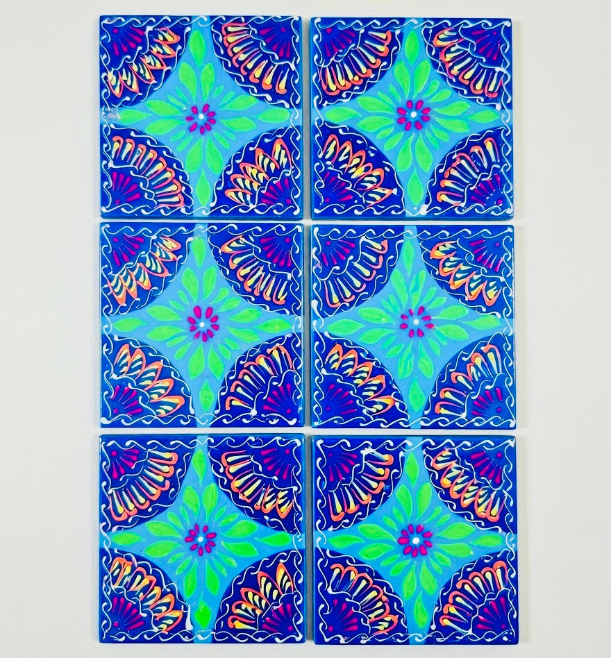 Pakistani Truck Art Truck Coaster set 005