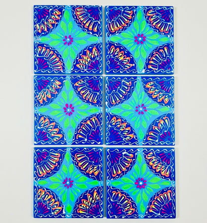 Pakistani Truck Art Truck Coaster set 005