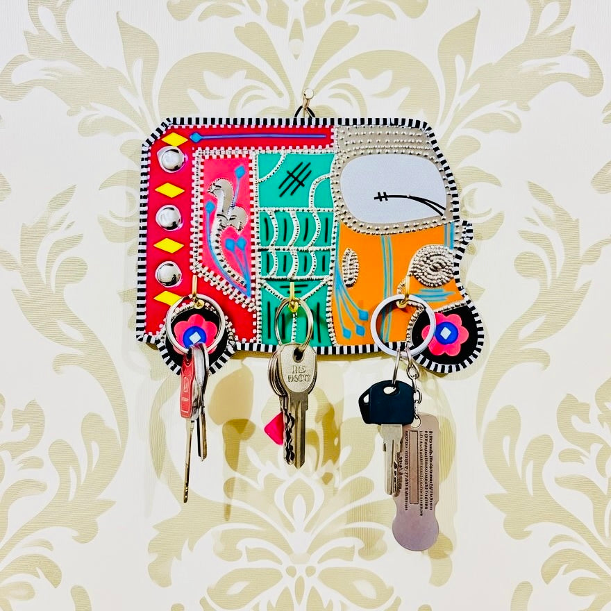 Rickshaw Key Holder Chamakpatti 013-007