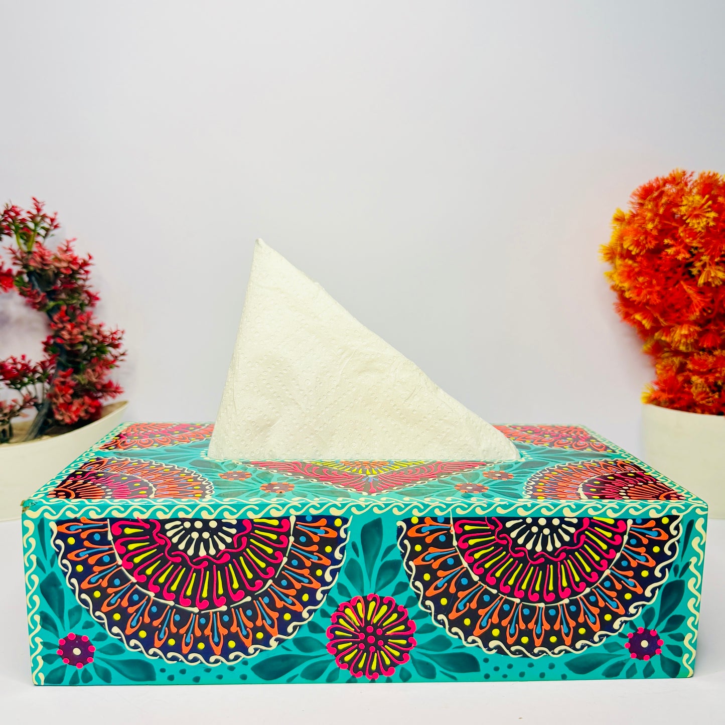 Fine Art Tissue Box Inspired By Pakistani Truck Art 007
