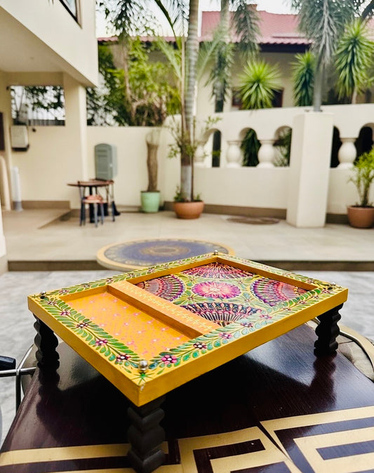 Fine Art Charpai Serving Tray 001