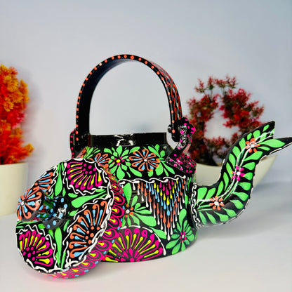 Fine Art Decorative Kettle – Handcrafted Cultural Elegance 006
