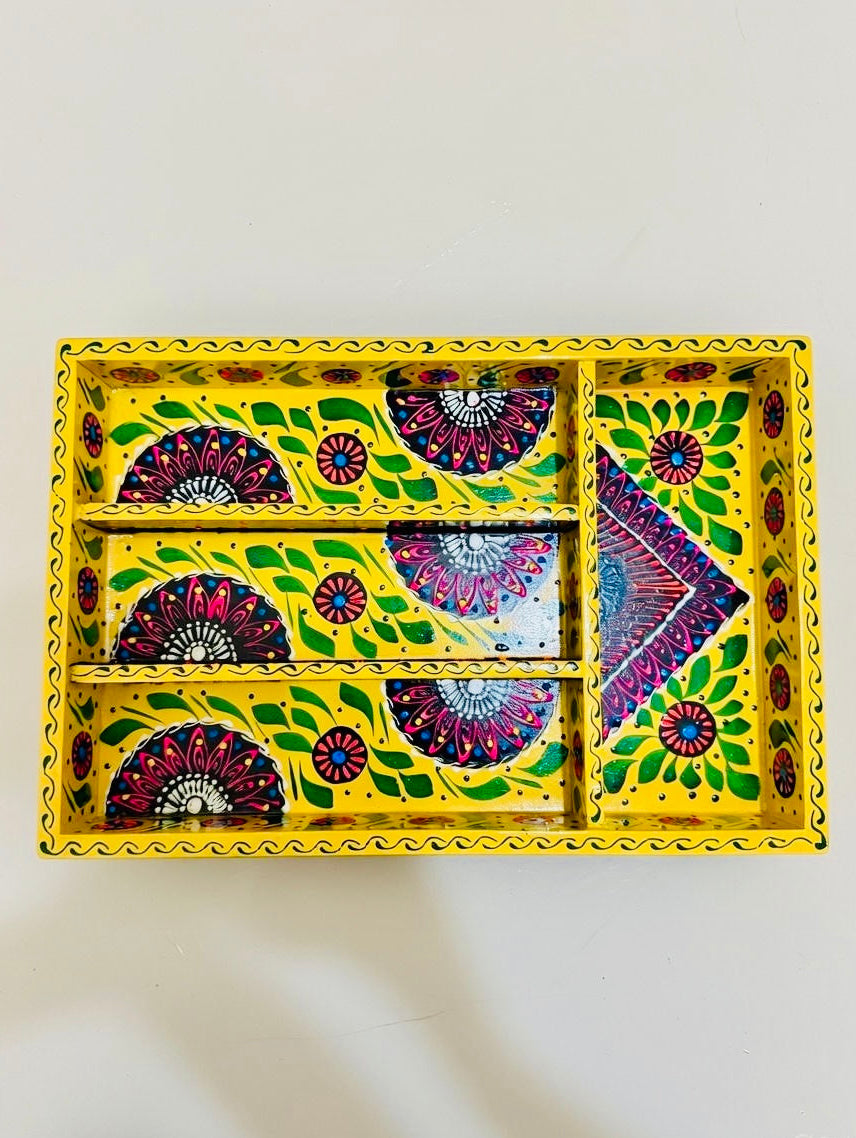 Cutlery Tray Fine Art Inspired by Pakistani Truck Art 001