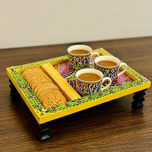 Fine Art Charpai Serving Tray 001