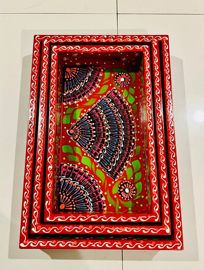 Fine Art Three Tray Set 002