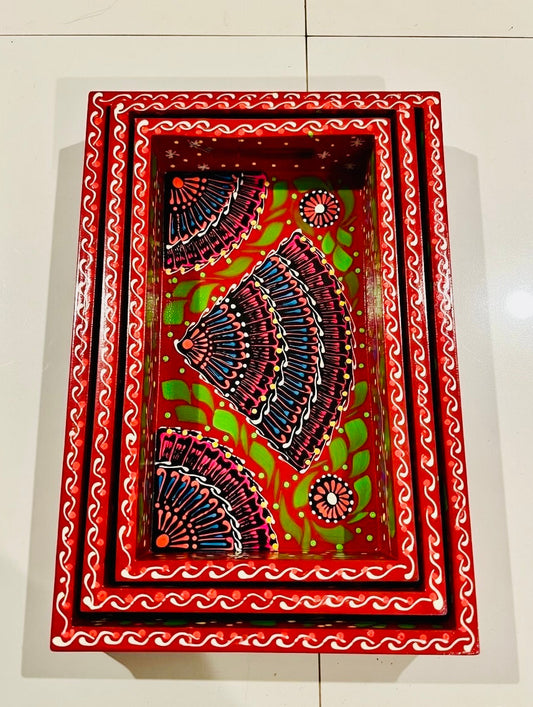 Fine Art Three Tray Set 002