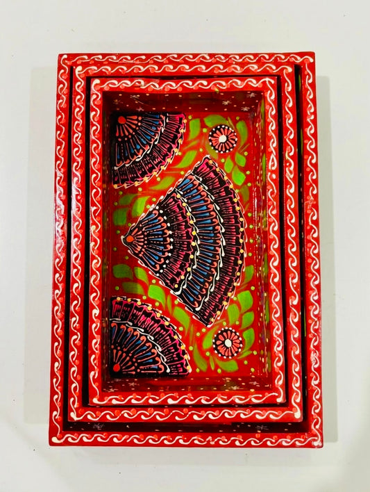 Fine Art Three Tray Set 002